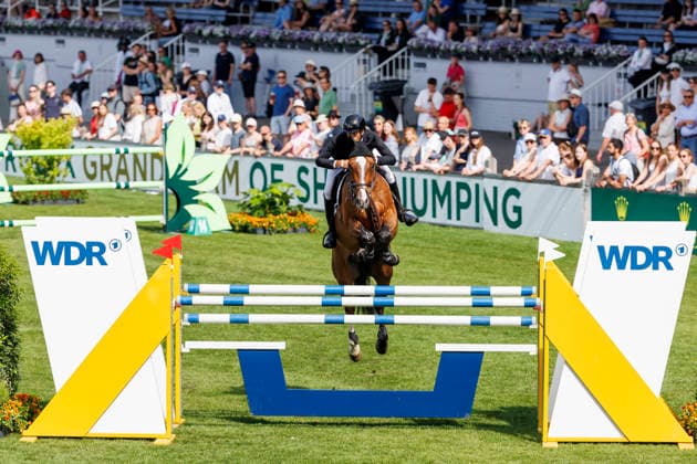 AACHEN TSCHIO 2026, AACHEN TSCHIO 2026 DITTMER Rene GER , Cajero 8 CSIYH1 Jumping competition with jump off for young horses Prize of Handwerk, Youngster Tour Final Aachen, Reitstadion Soers 24 May 2026