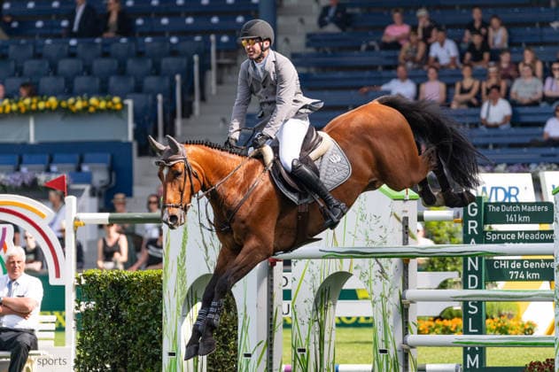 266 Christian Kukuk on Esi Romeo (GER) during the TSCHIO 2026 (CHIO 2026) - Prize of Handwerk, Youngster-Tour Final CSIYH1* at the Allianz Park in Aachen, Germany  Copyright: xMartinxPitschx xSPPx Sportspressphoto_153589