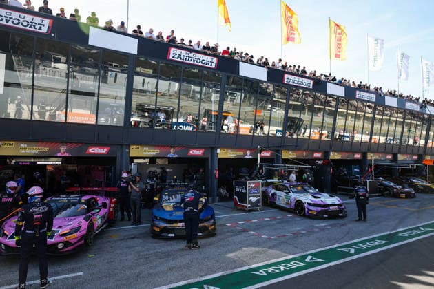 DTM, 3. + 4. Rennen Zandvoort 2026 36 Ford Mustang GT3, HRT Ford Racing: Arjun Maini, 36 Ford Mustang GT3, HRT Ford Racing: Arjun Maini, 64 Ford Mustang GT3, HRT Ford Racing: Finn Wiebelhaus- picture by Gruppe C Photography Zandvoort Circuit Park Zandvoort Noord-Holland Netherlands Copyright: xGruppexCxPhotographyx