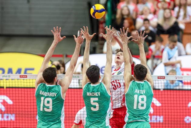 Katowice 24.05.2026 Friendly volleyball match between Poland and Bulgaria on May 24, 2026, in Katowice, Poland --- Mecz towarzyski w siatkowce pomiedzy Polska - Bulgaria Nz. Jakub Kiedos Fot. Michal Chwieduk Arena Akcji NEWSPIX.PL --- newspix.pl 