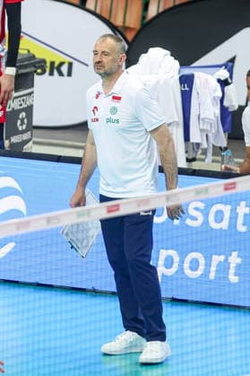 Katowice 24.05.2026 Friendly volleyball match between Poland and Bulgaria on May 24, 2026, in Katowice, Poland --- Mecz towarzyski w siatkowce pomiedzy Polska - Bulgaria Nz. Nikola Grbic Fot. Michal Chwieduk Arena Akcji NEWSPIX.PL --- newspix.pl 