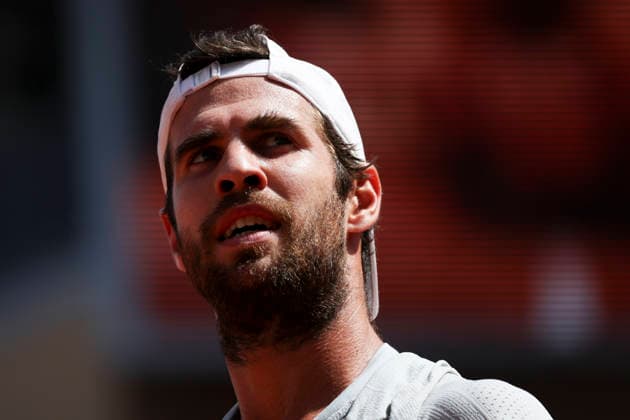 TENNIS : Roland Garros 2026 - 24 05 2026 Karen Khachanov Vs Arthur Gea (FRA) ParisFrance  Copyright: xMichaelxBaucherx
