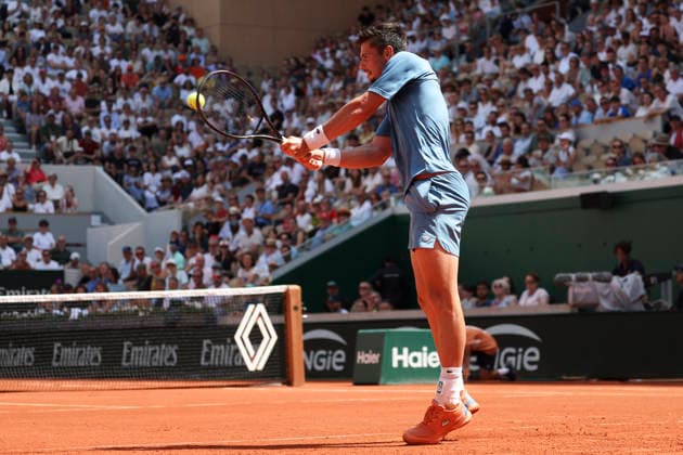 TENNIS : Roland Garros 2026 - 24 05 2026 Karen Khachanov Vs Arthur Gea (FRA) ParisFrance  Copyright: xMichaelxBaucherx