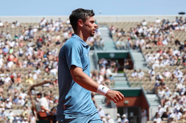 TENNIS : Roland Garros 2026 - 24 05 2026 Karen Khachanov Vs Arthur Gea (FRA) ParisFrance  Copyright: xMichaelxBaucherx