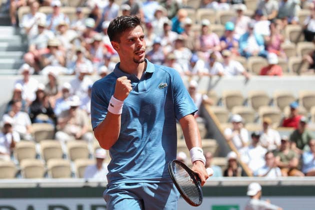 TENNIS : Roland Garros 2026 - 24 05 2026 Karen Khachanov Vs Arthur Gea (FRA) ParisFrance  Copyright: xMichaelxBaucherx