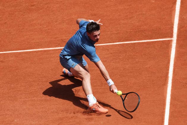 TENNIS : Roland Garros 2026 - 24 05 2026 Karen Khachanov Vs Arthur Gea (FRA) ParisFrance  Copyright: xMichaelxBaucherx