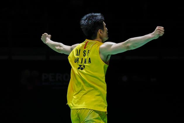 May 24, 2026, Kuala Lumpur, Malaysia: Li Shi Feng of China celebrates after victory against Panitchaphon Teeraratsakul of Thailand (not in view) in the Men s Singles Final during the Perodua Malaysia Masters 2026 at Unifi Arena. Li Shi Feng won with scores; 21 21 : 16 17 Perodua Malaysia Masters 2026 In Kuala Lumpur - 23 May 2026  - ZUMAs197 20260524_aaa_s197_004 Copyright: xWongxFokxLoyx