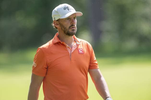 Dutch Joost Luyten pictured during the final round (4 4) of the 2026 Soudal Open DP World Tour golf tournament in Schilde, Sunday 24 May 2026. The Soudal Open takes place from 21 to 24 May at the Rinkven Golf Club in Schilde. JONASxROOSENS  x174910109x