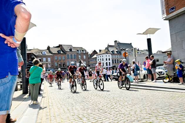Grand Prix Criquielion 2026 Cycling Race LESSINES, BELGIUM - MAY 24 : Illustration of the start of the race during the 58th edition of Grand Prix Criquielion an UCI Class 1.1 one day cycling road race for Men Elite of km with start in Ath and finish in Lessines on May 24, 2026 in Lessines, Belgium, 24 05 2026 Lessines Belgium  Copyright: xSesx