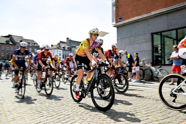 Grand Prix Criquielion 2026 Cycling Race LESSINES, BELGIUM - MAY 24 : Illustration of the start of the race during the 58th edition of Grand Prix Criquielion an UCI Class 1.1 one day cycling road race for Men Elite of km with start in Ath and finish in Lessines on May 24, 2026 in Lessines, Belgium, 24 05 2026 Lessines Belgium  Copyright: xSesx