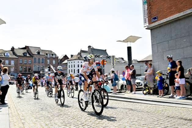 Grand Prix Criquielion 2026 Cycling Race LESSINES, BELGIUM - MAY 24 : Illustration of the start of the race during the 58th edition of Grand Prix Criquielion an UCI Class 1.1 one day cycling road race for Men Elite of km with start in Ath and finish in Lessines on May 24, 2026 in Lessines, Belgium, 24 05 2026 Lessines Belgium  Copyright: xSesx