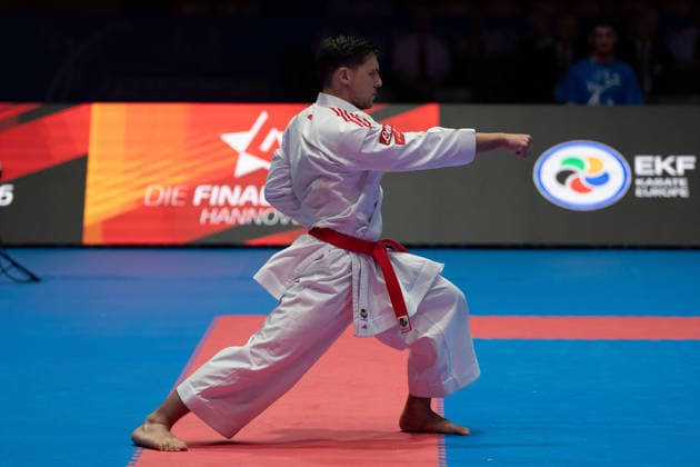 23 05 2026, xhfmx, Karate EKF Senior Championships 2026, Final Men Team Kata Turkey vs Italy DFL DFB REGULATIONS PROHIBIT ANY USE OF PHOTOGRAPHS as IMAGE SEQUENCES and or QUASI VIDEO Frankfurt