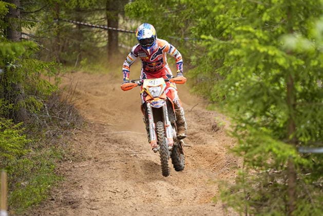 Josep Garcia of Spain Ktm Red Bull Ktm Factory Racing during the 2026 Paulo Duarte FIM EnduroGP World Championship, WM, Weltmeisterschaft race 23. May 2026 in Vierumäki, Finland. (Kalle Parkkinen Newspix24)  Copyright: xKallexParkkinenx NP24kp0418