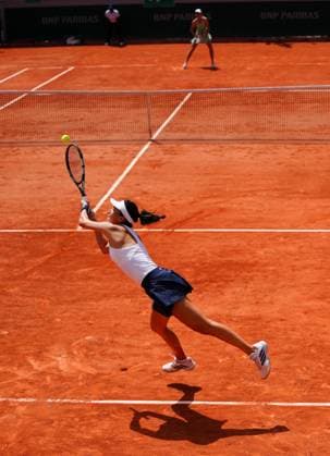 Xinyu Wang in first round action French Open Tennis, Day One, Tennis, Roland Garros, Paris, France - 24 May 2026Paris Roland Garros France EDITORIAL USE ONLY No use with unauthorised audio, video, data, fixture lists, club league logos or live services. Online in-match use limited to 120 images, no video emulation. No use in betting, games or single club league player publications.  Copyright: xJavierxGarcia Shutterstockx 16889883d