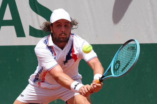 TENNIS : Roland Garros 2026 - 24 05 2026 Kyrian Jacquet (FRA) Vs Marco Trungelliti (ARG) ParisFrance  Copyright: xMichaelxBaucherx
