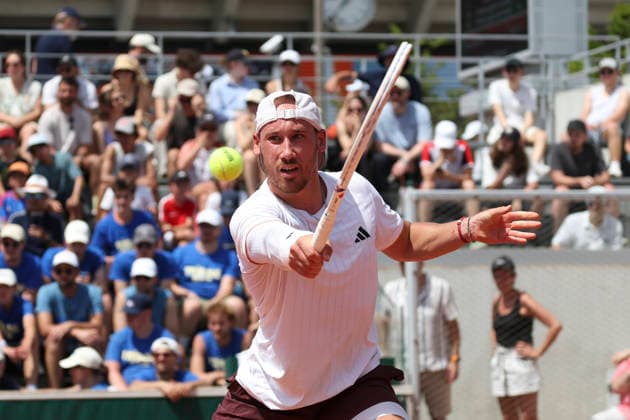 TENNIS : Roland Garros 2026 - 24 05 2026 Kyrian Jacquet (FRA) Vs Marco Trungelliti (ARG) ParisFrance  Copyright: xMichaelxBaucherx