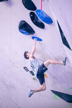 24 05 2026 Climbing Bouldering World Climbing Series Bern 2026 Semifinals Men Thorben Perry Bloem GER Bern Bern Expo Switzerland