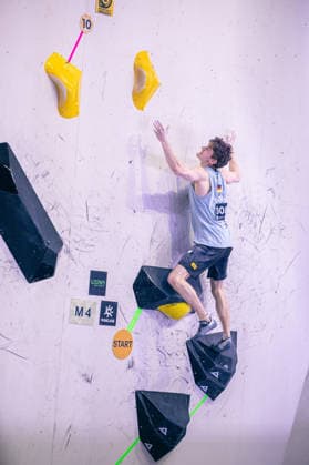 24 05 2026 Climbing Bouldering World Climbing Series Bern 2026 Semifinals Men Thorben Perry Bloem GER Bern Bern Expo Switzerland