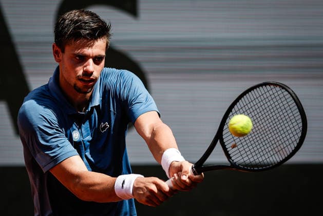 May 24, 2026, Paris, France, France: Arthur GEA of France during the first day of the Roland-Garros 2026, French Open 2026, Grand Slam tennis tournament at Roland-Garros Stadium on May 24, 2026 in Paris, France. Paris France - ZUMAm308 20260524_zsp_m308_011 Copyright: xMatthieuxMirvillex