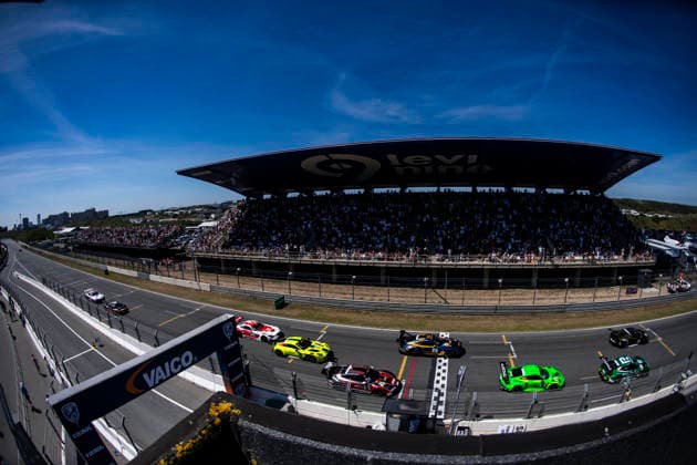DTM, 3. + 4. Rennen Zandvoort 2026 36 Ford Mustang GT3, HRT Ford Racing: Arjun Maini, 90 Porsche 911 GT3 R (992), Manthey: Ricardo Feller- picture by Gruppe C Photography Zandvoort Circuit Park Zandvoort Noord-Holland Netherlands Copyright: xGruppexCxPhotographyx