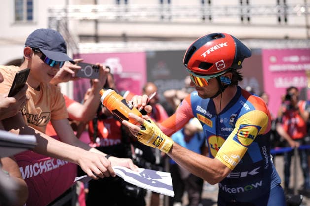 Italy™s Giulio Ciccone of Lidl-Trek during Stage 15 of the Giro d™Italia, from Voghera to Milano, Italy, Sunday, May 24, 2026.  Copyright: xMassimoxPaolone LaPressex