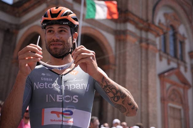 Italy™s Filippo Ganna of Netcompany Ineos during Stage 15 of the Giro d™Italia, from Voghera to Milano, Italy, Sunday, May 24, 2026.  Copyright: xMarcoxAlpozzi LaPressex