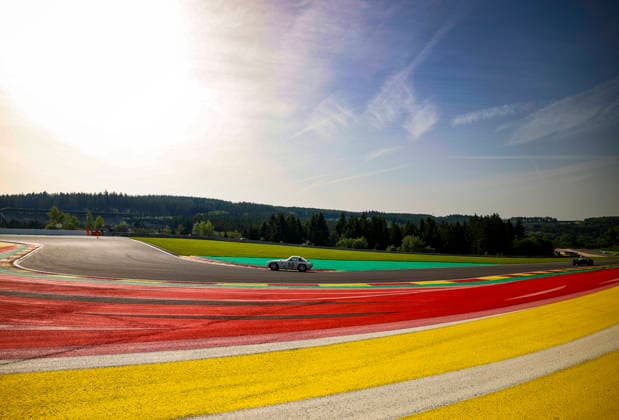 LE MANS CLASSIC SERIES 2026 - SPA-CLASSIC 53 GRANT Guy (gbr), HALES Mark (gbr), TVR Grantura Mk III 1965, The Gentlemen Challenge, action during the 2026 Spa-Classic, 2nd round of the Le Mans Classic Series 2026, from May 22 to 24 in Circuit de Spa-Francorchamps, in Stavelot, Belgium - StavelotBelgium  Copyright: xGREGORYxLENORMANDx