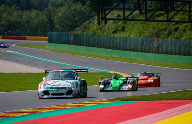 LE MANS CLASSIC SERIES 2026 - SPA-CLASSIC 996 PALTTALA Markus (fin), HARRIS Chris (gbr), Porsche 996 Bi-Turbo GT2 R 2003, GT1B, Endurance Racing Legends 1, action during the 2026 Spa-Classic, 2nd round of the Le Mans Classic Series 2026, from May 22 to 24 in Circuit de Spa-Francorchamps, in Stavelot, Belgium - StavelotBelgium  Copyright: xGREGORYxLENORMANDx