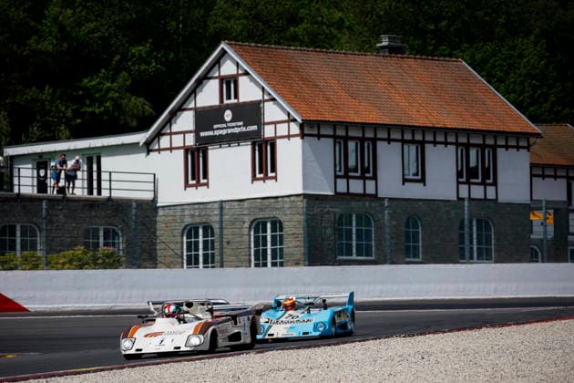 LE MANS CLASSIC SERIES 2026 - SPA-CLASSIC 01 GUENAT Maxime (che), Lola T286 1976, Proto 2 +2L, Classic Endurance Racing 2, action with 70 MAGNUSSEN Jan (dnk), WARD Chris (gbr), Lola T292 1973, Proto 2 -2L, Classic Endurance Racing 2 during the 2026 Spa-Classic, 2nd round of the Le Mans Classic Series 2026, from May 22 to 24 in Circuit de Spa-Francorchamps, in Stavelot, Belgium - StavelotBelgium  Copyright: xGREGORYxLENORMANDx
