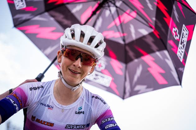 World Cup cross country mountain elite women s race, Vysocina Arena, Nove Mesto na Morave, May 24, 2026. Jitka Cabelicka from Czech republic. (CTKxPhoto JaroslavxSvoboda) CTKPhotoP2026052403644  CTKPhotoP2026052403644