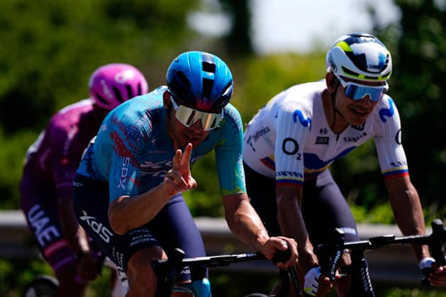 The pack rides during Stage 15 of the Giro d™Italia, from Voghera to Milano, Italy, Sunday, May 24, 2026.  Copyright: xFabioxFerrarix xLaPressex