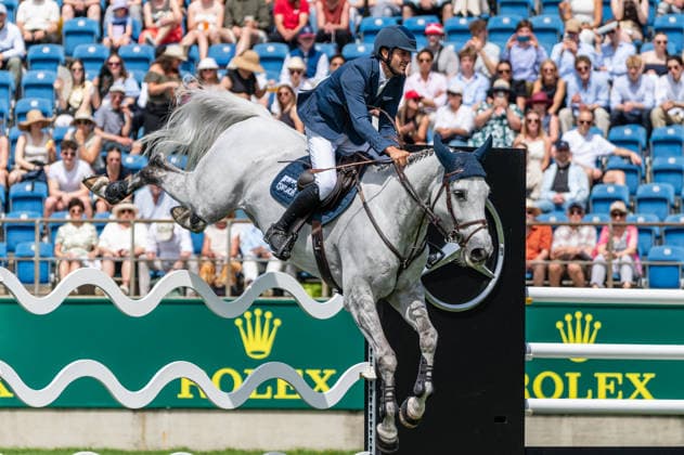 265 Christian Kukuk on Checker 47 (GER) during the TSCHIO 2026 (CHIO 2026) - Rolex Grand Prix, part of the Rolex Grand Slam of Show Jumping, The Grand Prix of Aachen CSI5* at the Allianz Park in Aachen, Germany  Copyright: xMartinxPitschx xSPPx Sportspressphoto_153775