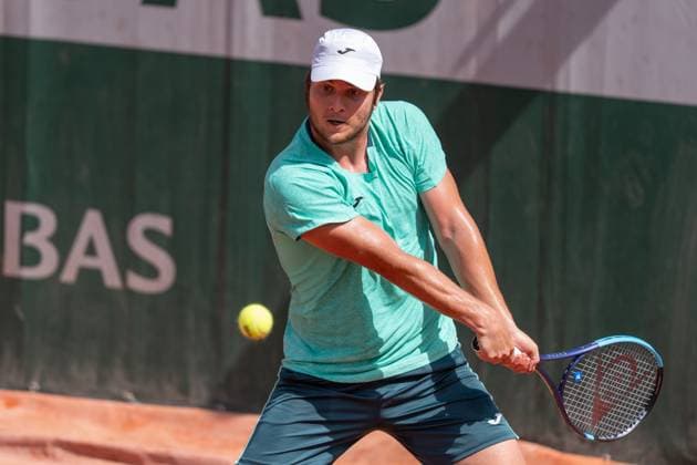 2026-05-24 2026 French Open - Day One PARIS, FRANCE - MAY 24: Miomir Kecmanovic of Serbia during Day One of the 2026 French Open at Roland Garros on May 24, 2026 in Paris, France. (Photo by Marleen Fouchier BSR Agency) Paris France Content not available for redistribution in The Netherlands directly or indirectly through any third parties. Copyright: xBSRxAgencyx