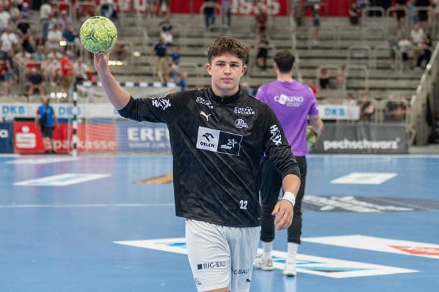 Rasmus Ankermann THW Kiel, 22 before the match Bergischer HC vs THW KIel, Handball, DAIKIN HBL, Matchday 32, Season 2025 2026, 24 05 2026 Bergischer HC vs THW Kiel, Handball, DAIKIN HBL, Matchday 32, Season 2025 2026, 24 05 2026 Duesseldorf Copyright: xEibner-Pressefoto ThomasxHaeslerx EP_THR