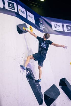 24 05 2026 Climbing Bouldering World Climbing Series Bern 2026 Semifinals Men Tomer Yakobovitch ISR Bern Bern Expo Switzerland