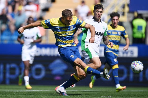 Mg Parma 24 05 2026 - campionato di calcio serie A Parma-Sassuolo foto Matteo Gribaudi Image nella foto: Mateo Pellegrino 