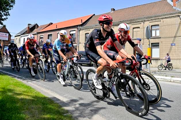 Grand Prix Criquielion 2026 Cycling Race LESSINES, BELGIUM - MAY 24 : Weiss Fabian (SUI) of Tudor Pro Cycling Team during the 58th edition of Grand Prix Criquielion an UCI Class 1.1 one day cycling road race for Men Elite of km with start in Ath and finish in Lessines on May 24, 2026 in Lessines, Belgium, 24 05 2026 Lessines Belgium  Copyright: xSesx