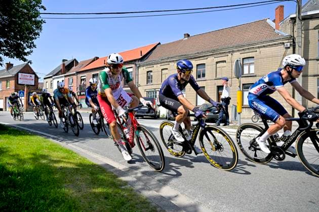 Grand Prix Criquielion 2026 Cycling Race LESSINES, BELGIUM - MAY 24 : Moschetti Matteo (ITA) of Pinarello Q36.5 Pro Cycling Team during the 58th edition of Grand Prix Criquielion an UCI Class 1.1 one day cycling road race for Men Elite of km with start in Ath and finish in Lessines on May 24, 2026 in Lessines, Belgium, 24 05 2026 Lessines Belgium  Copyright: xSesx