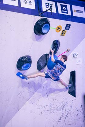 24 05 2026 Climbing Bouldering World Climbing Series Bern 2026 Semi-finals Men Rei Kawamata JPN Bern Bern Expo Switzerland