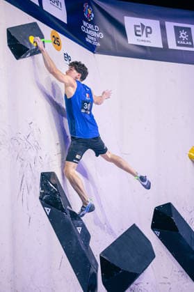 24 05 2026 Climbing Bouldering World Climbing Series Bern 2026 Semi-finals Men Mejdi Schalck FRA Bern Bern Expo Switzerland