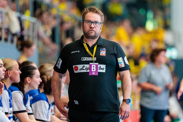 Steffen Birkner HSG Blomberg Lippe, Coach GER, HSG Blomberg Lippe vs Borussia Dortmund, Handball, 1 Bundesliga Women, Play Offs, Final, Match 2, 24 05 2026 GER, HSG Blomberg Lippe vs Borussia Dortmund, Handball, 1 Bundesliga Women, Play Offs, Final, Match 2, 24 05 2026 Blomberg Copyright: xEibner-Pressefoto JanxRollingerx EP_JSK