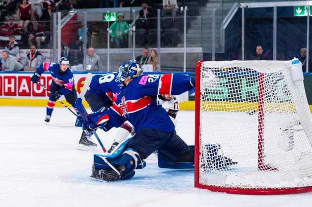 ZURICH, SWITZERLAND - MAY 24: Martins Dzierkals (Latvia, 17) shooting the 1:0 goal during the Preliminary Round - Group A Match 43 between Great Britain and Latvia at the IIHF Ice hockey, Eishockey World Championship, WM, Weltmeisterschaft 2026, Swiss Life Arena on May 24, 2026 in Zurich, Switzerland. Zurich Switzerland Copyright: xTimoxSteinx