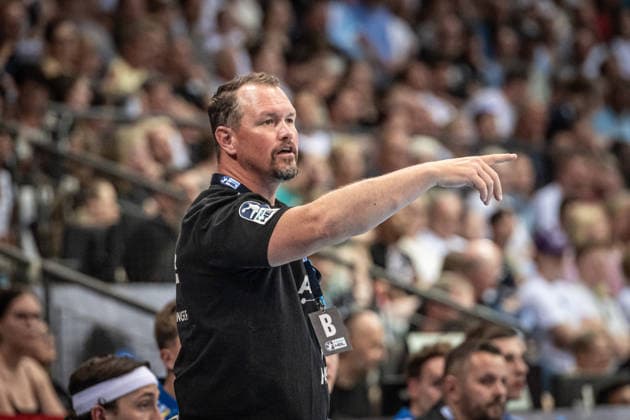 Misha Kaufmann TVB Stuttgart, Coach GER, TVB Stuttgart SG Flensburg Handewitt, DAIKIN HBL, Handball, Bundesliga, 32 Matchday, Season 2025 2026, 24 05 2026 GER, TVB Stuttgart SG Flensburg Handewitt, DAIKIN HBL, Handball, Bundesliga, 32 Matchday, Season 2025 2026, 24 05 2026 Stuttgart Copyright: xSandyxDinkelackerx EP_SDR