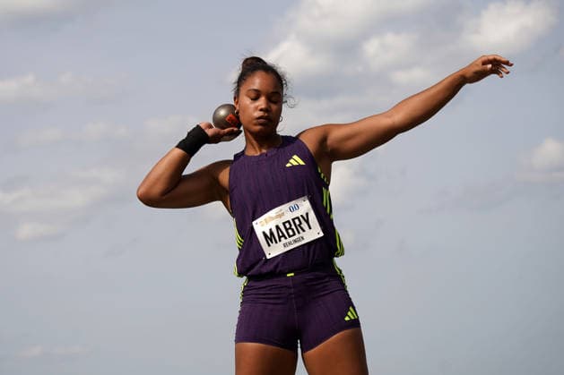 Rehlingen, Leichtathletik, athletics, Track and Field, 61 International Whitsun Sports Festival, 24 05 2026, Bungerstadion Rehlingen Siersburg, shot put women, Yemisi Mabry MTG Mannheim , Germany