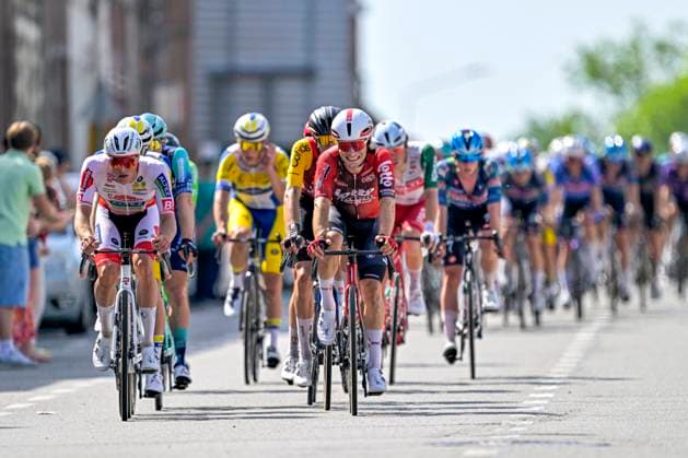 Grand Prix Criquielion 2026 Cycling Race LESSINES, BELGIUM - MAY 24 : Rider of Team Lotto Intermarche in action during the 58th edition of Grand Prix Criquielion an UCI Class 1.1 one day cycling road race for Men Elite of km with start in Ath and finish in Lessines on May 24, 2026 in Lessines, Belgium, 24 05 2026 Lessines Belgium  Copyright: xSesx