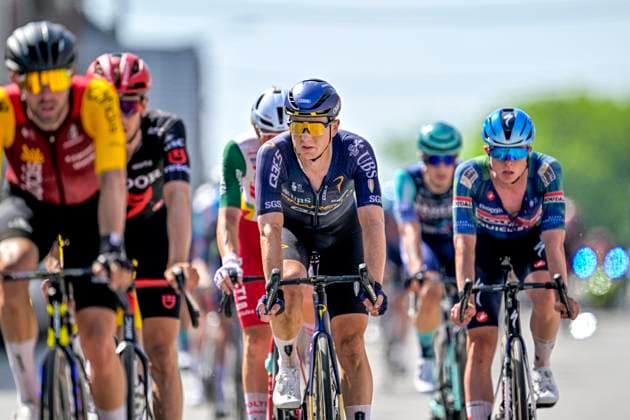 Grand Prix Criquielion 2026 Cycling Race LESSINES, BELGIUM - MAY 24 : Rider of Pinarello Q36.5 Pro Cycling Team in action during the 58th edition of Grand Prix Criquielion an UCI Class 1.1 one day cycling road race for Men Elite of km with start in Ath and finish in Lessines on May 24, 2026 in Lessines, Belgium, 24 05 2026 Lessines Belgium  Copyright: xSesx