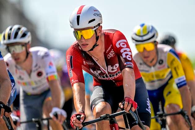Grand Prix Criquielion 2026 Cycling Race LESSINES, BELGIUM - MAY 24 : Rider of Team Lotto Intermarche in action during the 58th edition of Grand Prix Criquielion an UCI Class 1.1 one day cycling road race for Men Elite of km with start in Ath and finish in Lessines on May 24, 2026 in Lessines, Belgium, 24 05 2026 Lessines Belgium  Copyright: xSesx