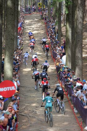 World Cup cross country mountain elite men s race, Vysocina Arena, Nove Mesto na Morave, May 24, 2026. (CTKxPhoto LiborxPlihal) CTKPhotoP2026052404682  CTKPhotoP2026052404682