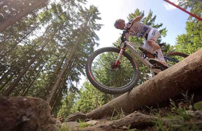 World Cup cross country mountain elite men s race, Vysocina Arena, Nove Mesto na Morave, May 24, 2026. Tom Pidcock from United Kingdom. (CTKxPhoto LiborxPlihal) CTKPhotoP2026052404741  CTKPhotoP2026052404741