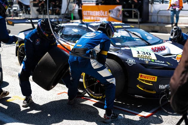 DTM, 3. + 4. Rennen Zandvoort 2026 130 Lamborghini Temerario GT3, ABT Sportsline: Luca Engstler- picture by Gruppe C Photography Zandvoort Circuit Park Zandvoort Noord-Holland Netherlands Copyright: xGruppexCxPhotographyx